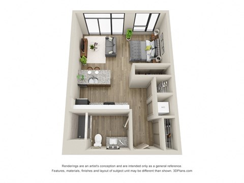 Avalon II - 1 Bed, 1 Bath - Downtown Kalamazoo, MI Apartments - 400 Rose